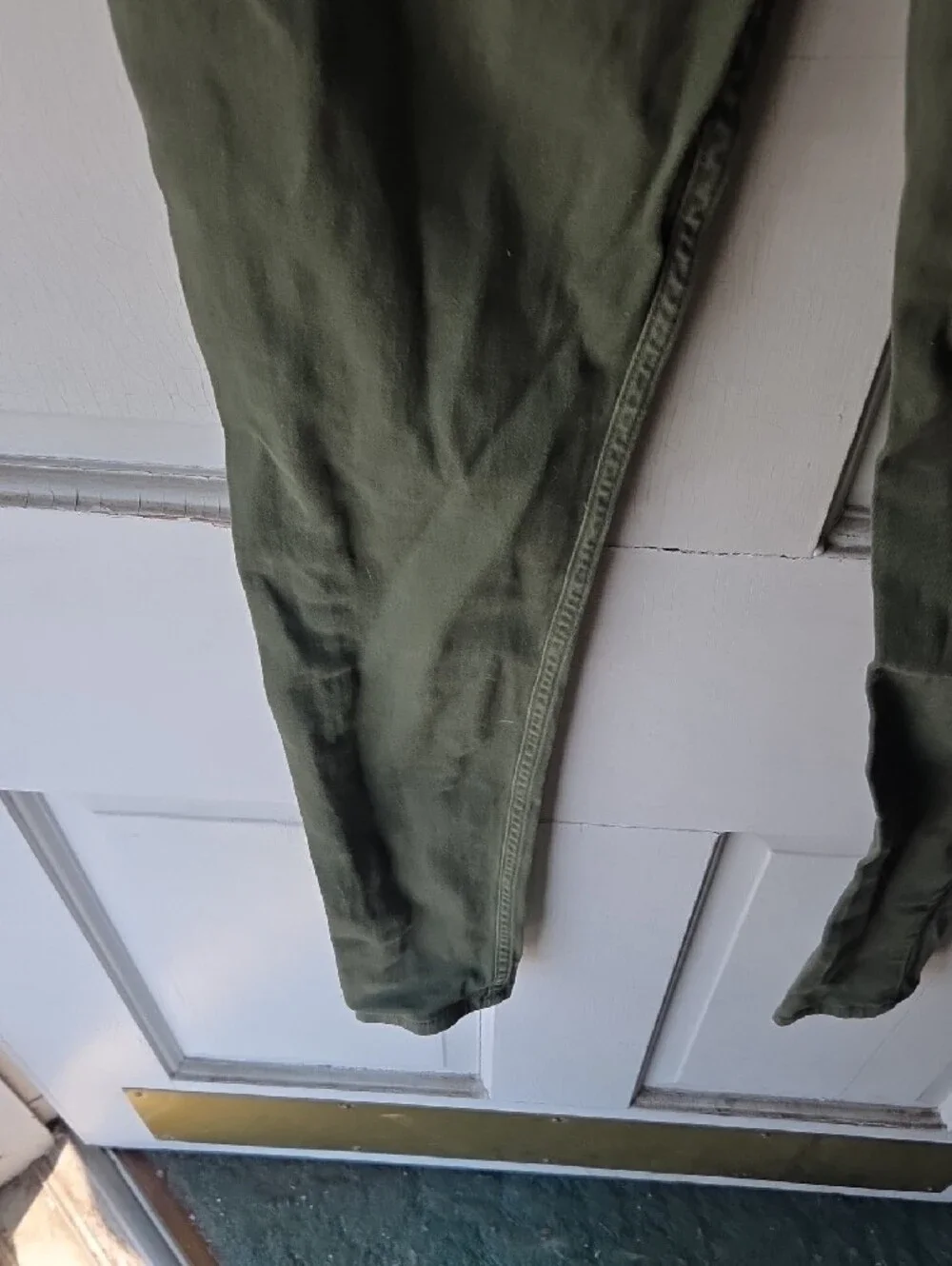 Hollister Olive Super Skinny Jeans 1r